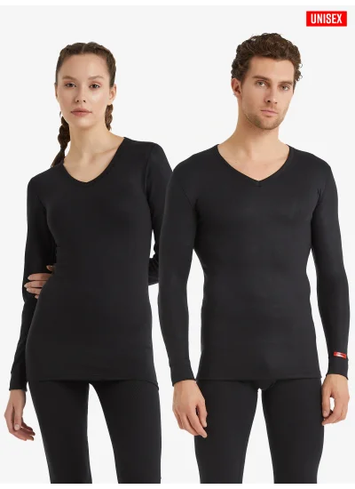 Blackspade Termal V-Neck T-Shirt Long 1257