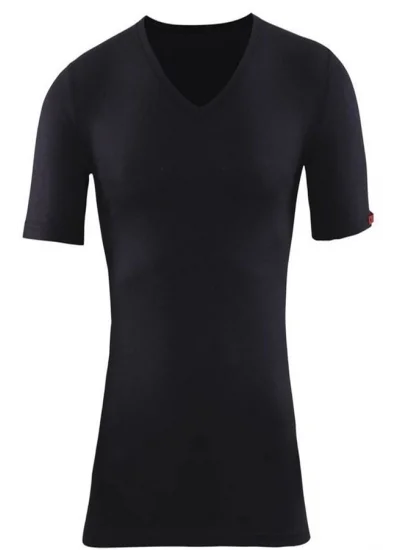 Bsm Unisex V Yaka Kısa Kol Termal Body 10303