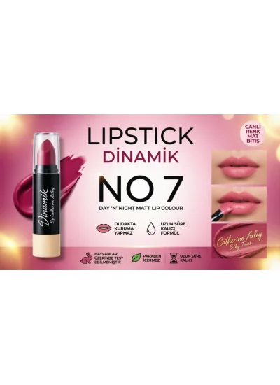 catherine arley dinamik serisi matt ruj no 7