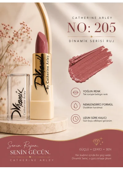 catherine arley dinamik serisi ruj no 205