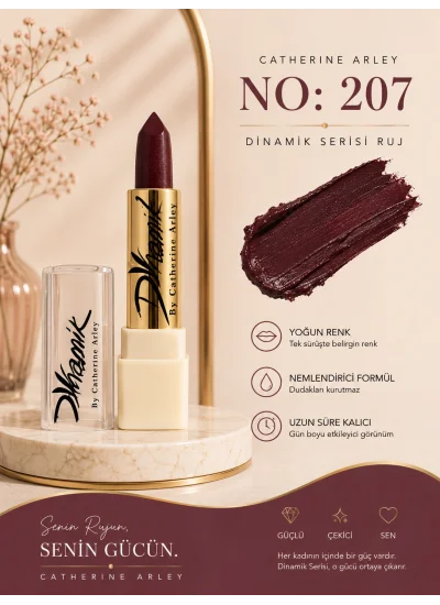 catherine arley dinamik serisi ruj no 207