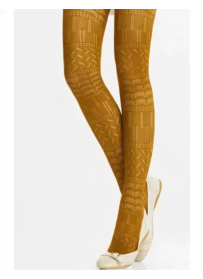 Daymod Daisy Fishnet Patterned Womens Pantyhose