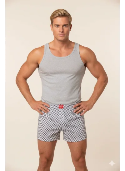 Şahinler Penye Erkek Boxer E010