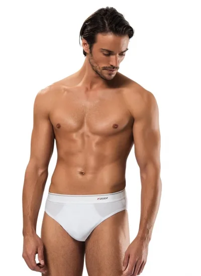 Erdem Erkek Lyc Slip 1340 Beyaz 2XL