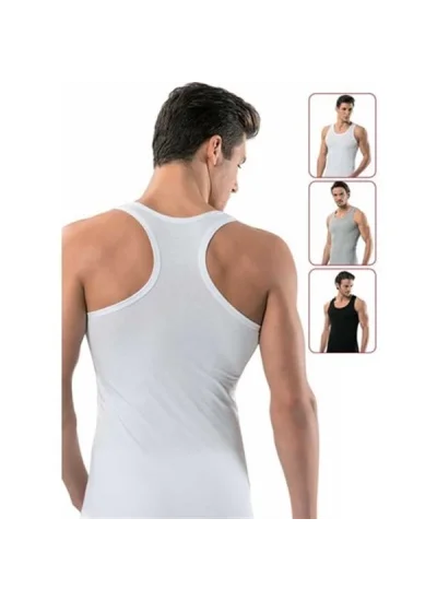 Erdem Likrali Erkek Sporcu Atlet 1121 Beyaz M