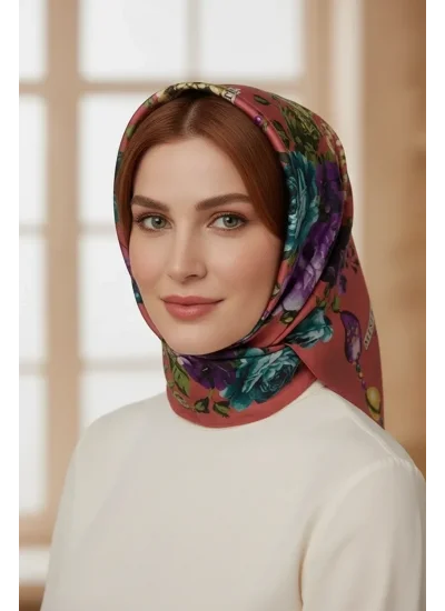 Mısırlı Alize Çiçek Desen Şal Desen 3