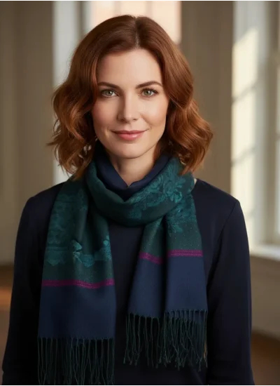 Egyptian Tapestry Shawl Design 3