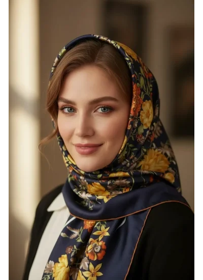 Mısırlı Polyester Eşarp Desen 13