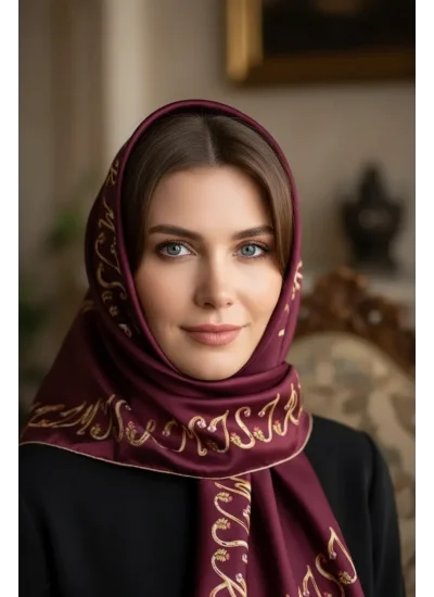 Egyptian Polyester Scarf Pattern 16