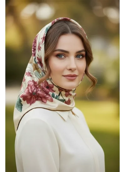 Mısırlı Polyester Eşarp Desen 2