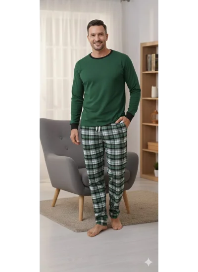pijalüx tek alt ekose pijama