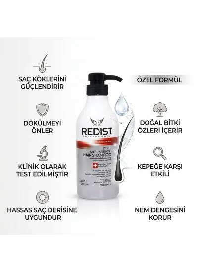 Redist Bakım Şampuan Anti Hairloss 500ML