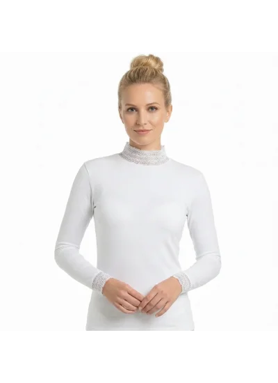 Şahinler Dantelli Uzun Kollu Body B622