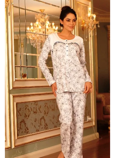 Şahinler Kadın Çiçek Baskılı Pijama 21312