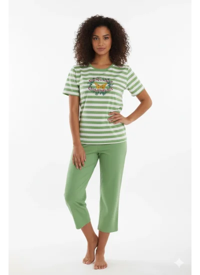 Senfoni Bayan Kapri Pijama Takımı 5339