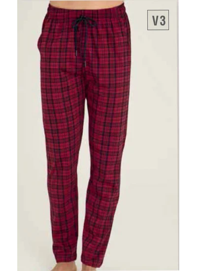 TEK ALT KARELİ DESEN PANTALON KLY 306