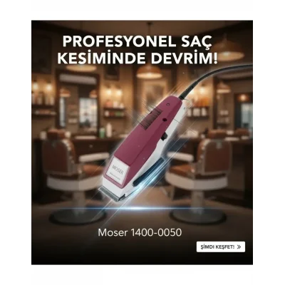 Moser 1400-0050 Profesyonel Saç Kesme Makinası