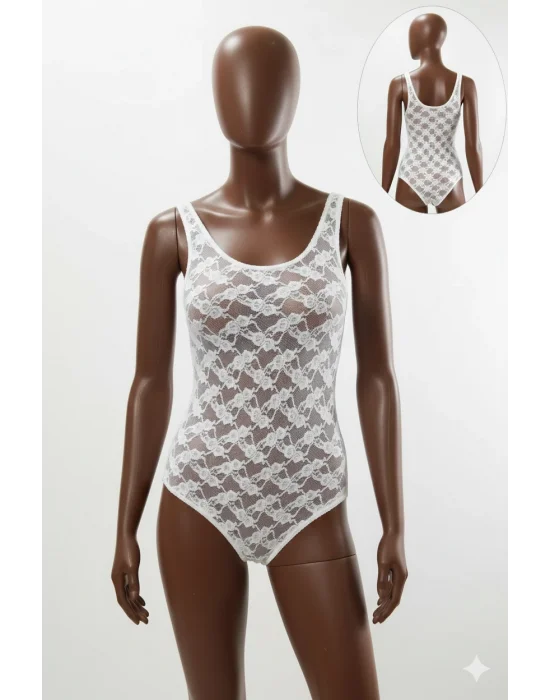 Dorya Dantel Kalın Askı Atlet 1041