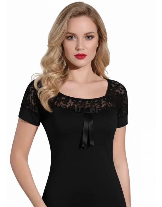 Şahinler Dantelli Kısa Kol Atlet B412