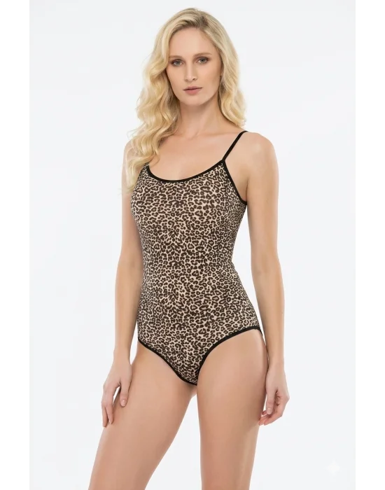 Şahinler Leopar Çıtçıtlı Body B247