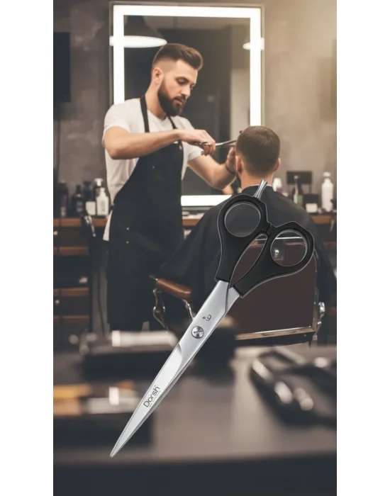 Dorsh Plastik Saplı Profesyonel Berber Makası 6