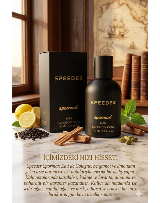 Spormax Speeder Edc Erkek Parfüm 100 Ml