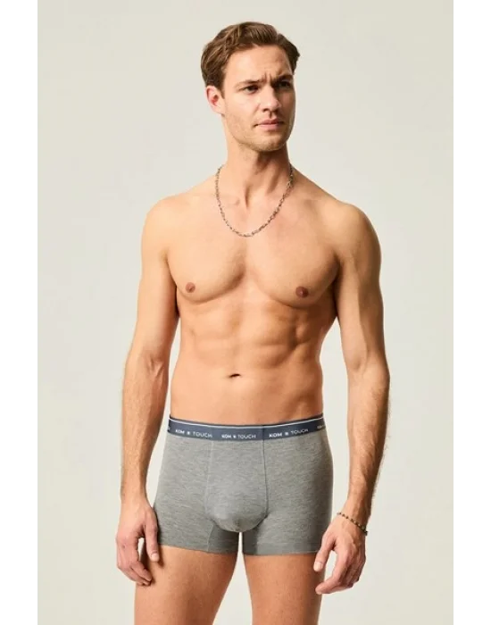 Kom Touch 2 li Modal dikişsiz boxer