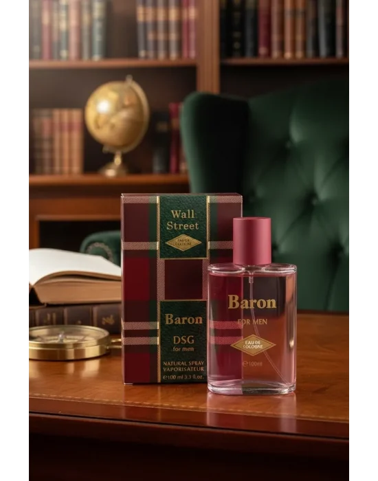BARON Wall Street DSG , Brown, IVO, NCT 2026 4 lü Erkek EDC Erkek Parfüm Seti  4X 100 ml