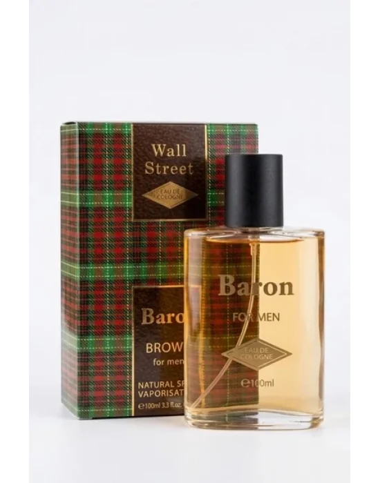 BARON Wall Street DSG , Brown, IVO, NCT 2026 4 lü Erkek EDC Erkek Parfüm Seti  4X 100 ml