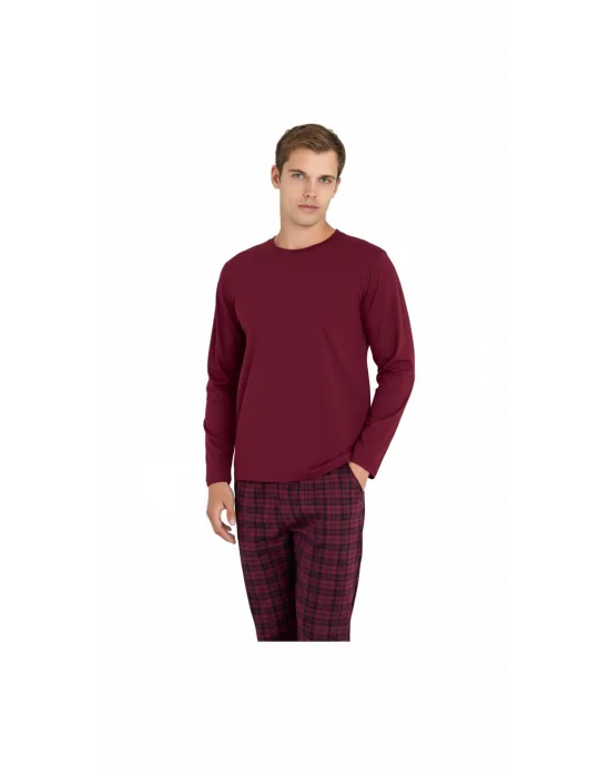 9273-kly 0 yaka pijama takımı
