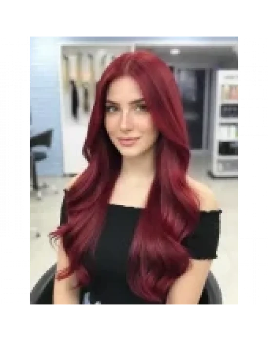 Akos Strawberry Red Hair Dye 7.52 6 Pieces + 6 Pieces Oxidant