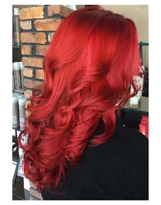 Akos Strawberry Red Hair Dye 7.52 3 Pieces Dye and 1 Piece Oxidant