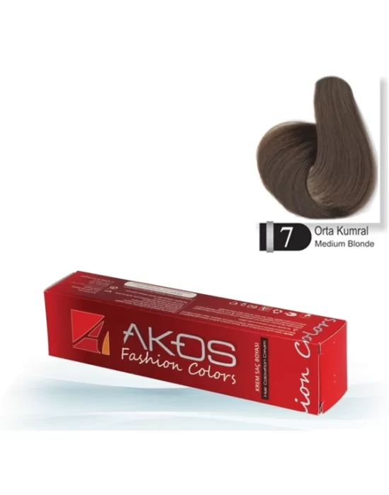 Akos Hair Dye Medium Light Brown 7