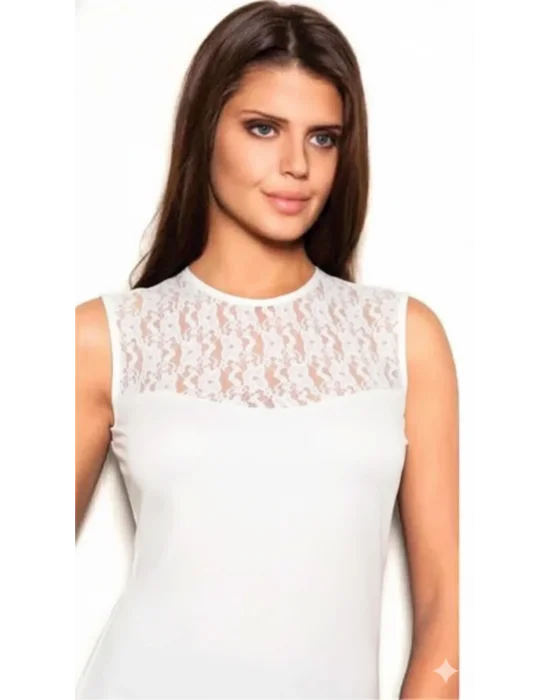 Bayan Kolsuz Model Dantel Desenli Elastene 8016 Atlet