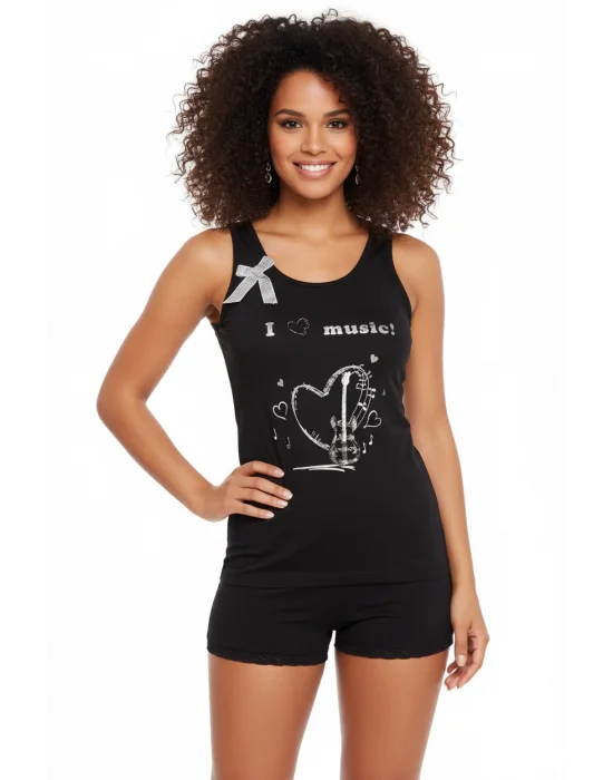 Clear Womens Printed Shorts Set 3Piece 2412