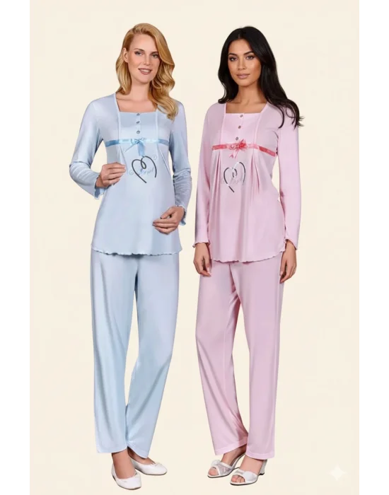 Berrak Bayan Hamile Pijama Takımı 392
