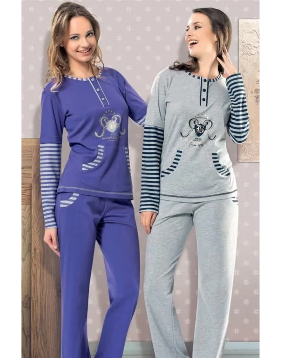 Clear Ladies Winter Pajama Set 5290