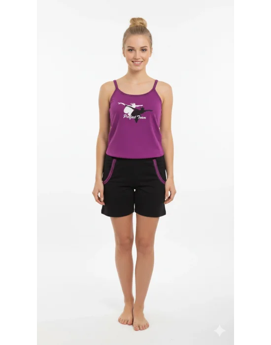 Berrak Bayan Şort Takımı 5113