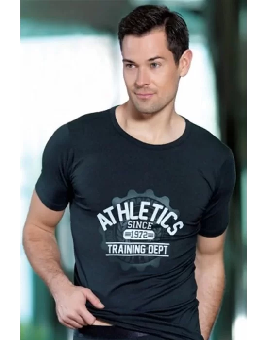 Clear Mens Athletic Printed T-shirt 1036