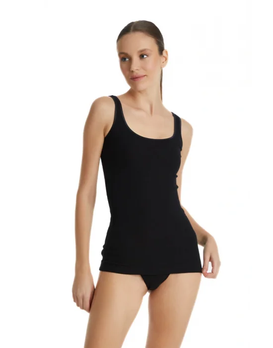 Blackspade Kadın Atlet Fine Rib 1614