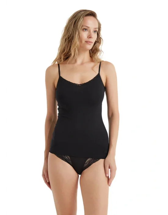 Blackspade Womens Strap Tank Top 1365