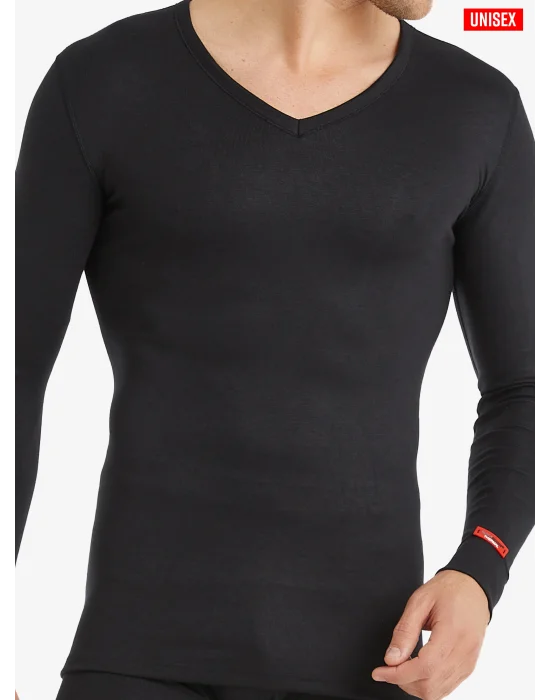 Blackspade Termal V-Neck T-Shirt Long 1257