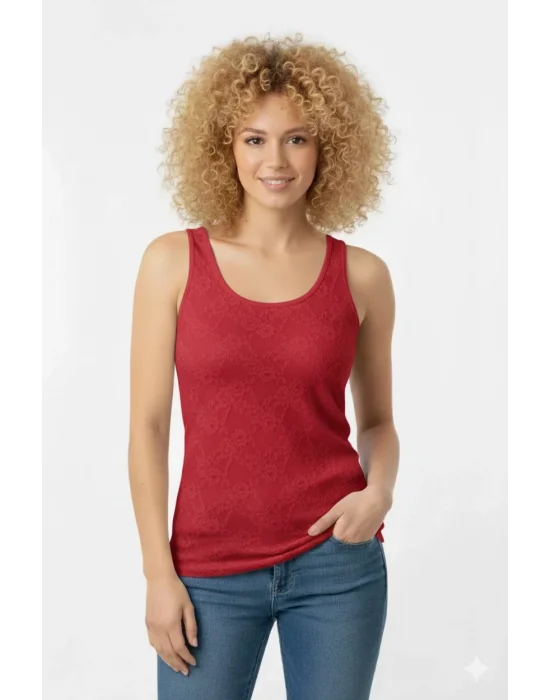 Dorya Dantelli Kalın Askılı Atlet 1031