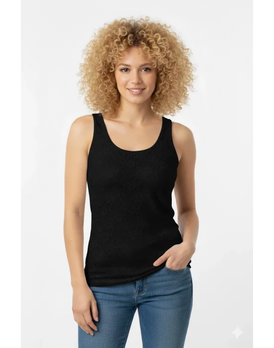 Dorya Laced Thick Strapped Tank Top 1031