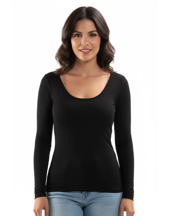 Dorya Modal Open Neck Tank Top 1075