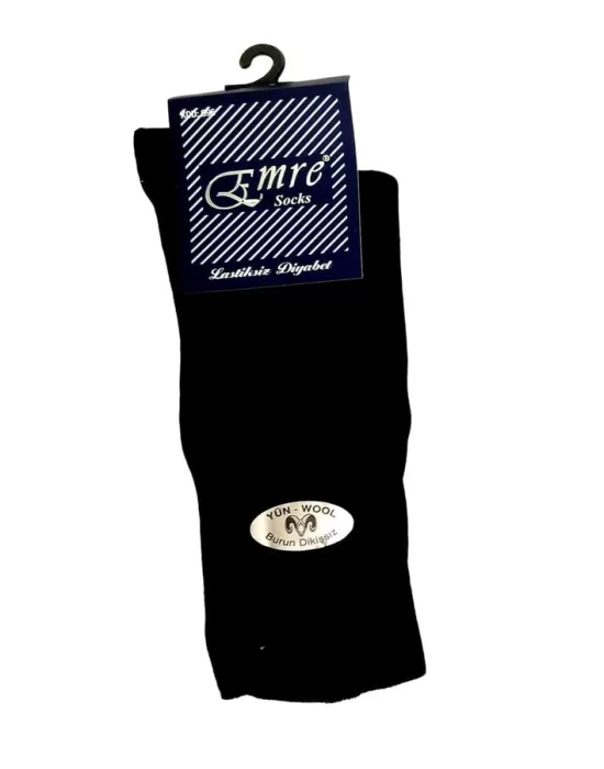 Emre Mens Elastic-Free Diabetic Wool Socks