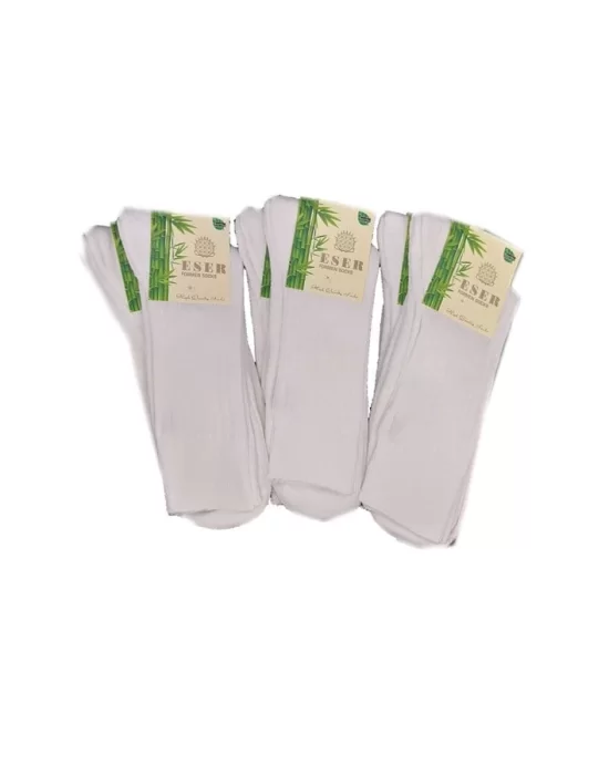 Product Mens White Double Sole Terry Socks