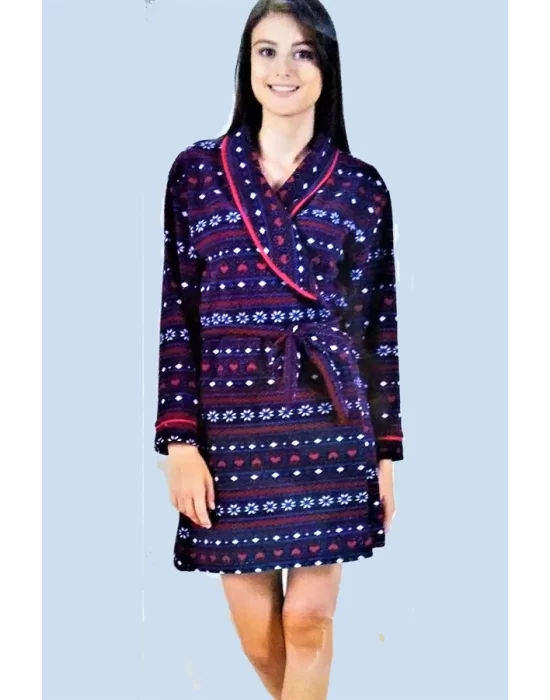 Estiva Polar Robe for Women Navy Blue XL 17329