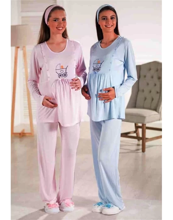 Estiva Micro Viscon Lohusa Pijama Takımı 17374