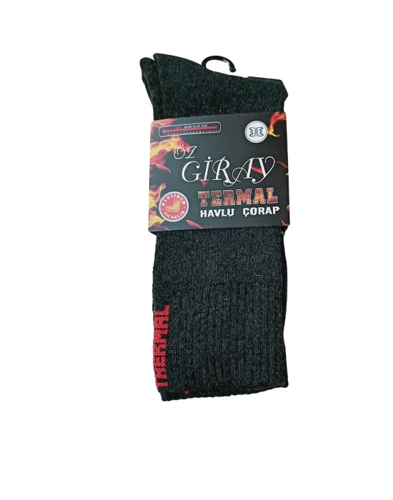 GİRAY TERMAL HAVLU ÇORAP 6 ADET